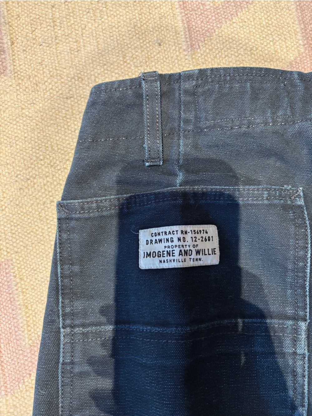 Imogene and Willie double front work pants